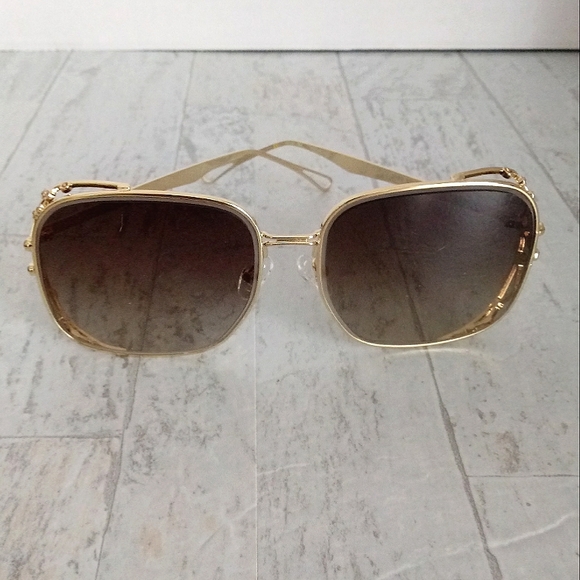 New Women's Polarized Luxury Square Oversized Sunglasses - Picture 3 of 9